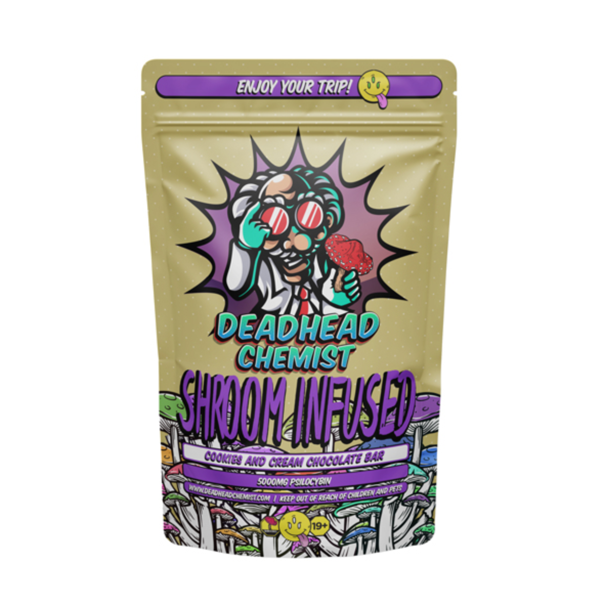 Cookies and Cream Chocolate Bar Deadhead Chemist – 5000MG Cookies and Cream Chocolate Bar Deadhead Chemist – 5000MG